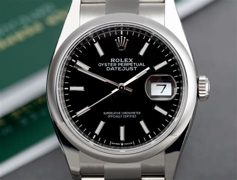 rolex datejust 36 uomo platinum